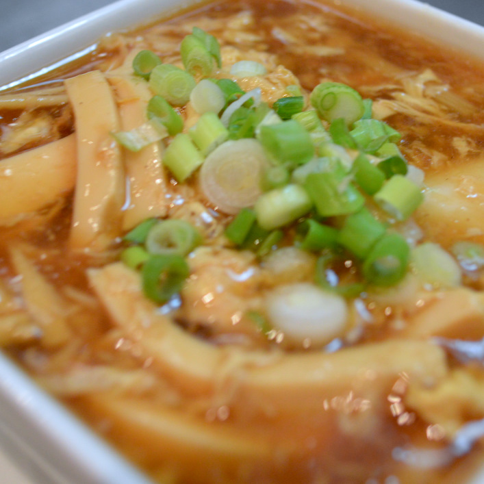 19-B Vege Hot & Sour Soup Spicy